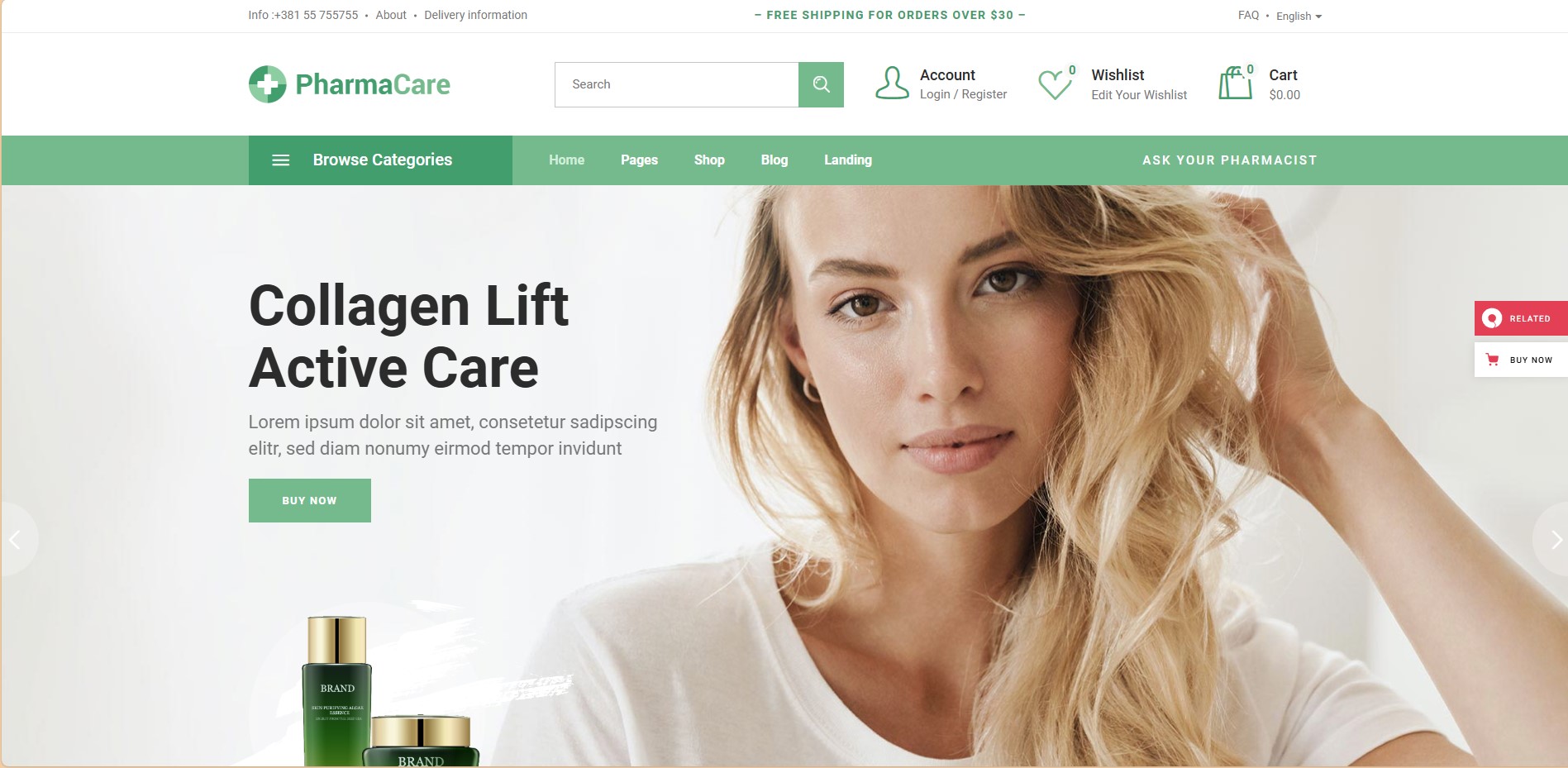 modern website design for healthcare professionals