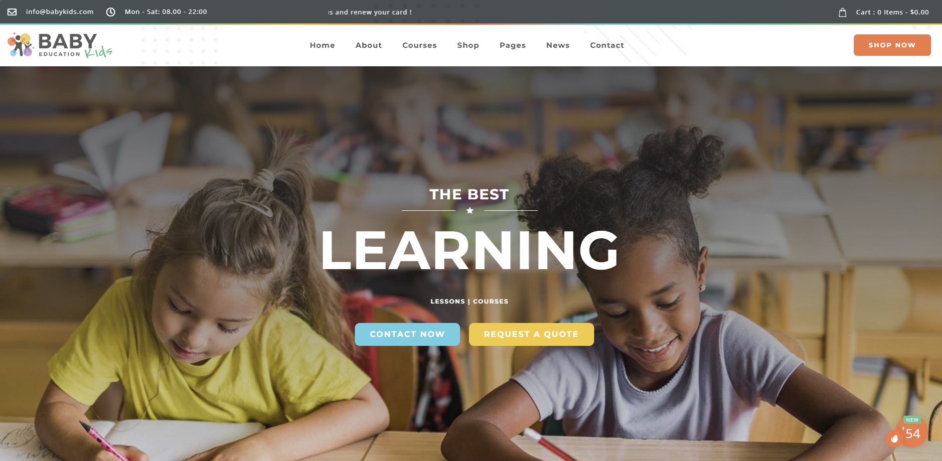 website design for educational institutes