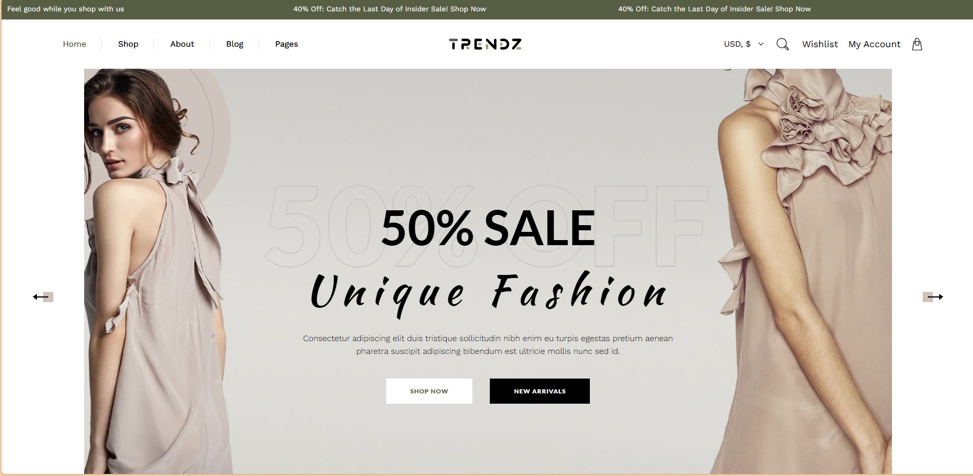 ecommerce website design for small shops